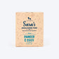 HUFT Sara's Wholesome Food - Classic Paneer And Eggs Dog Food - Pack of (10 X 100g) - Heads Up For Tails