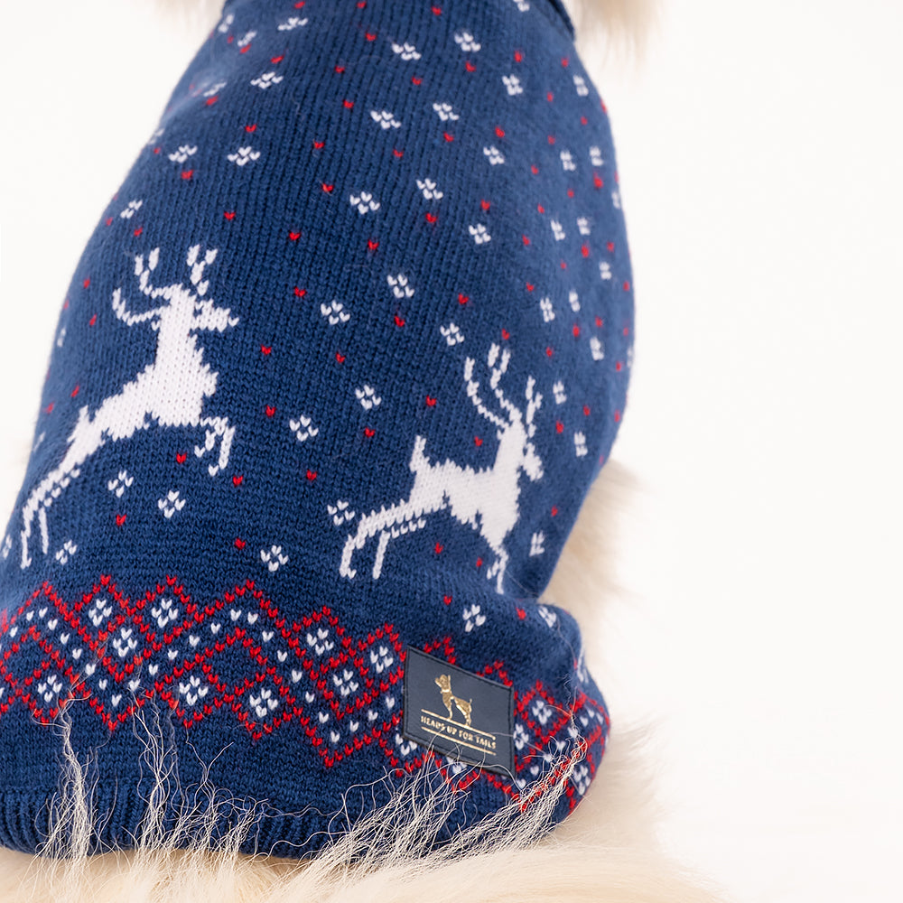 HUFT Winter Wonder Sweater - Blue - Heads Up For Tails