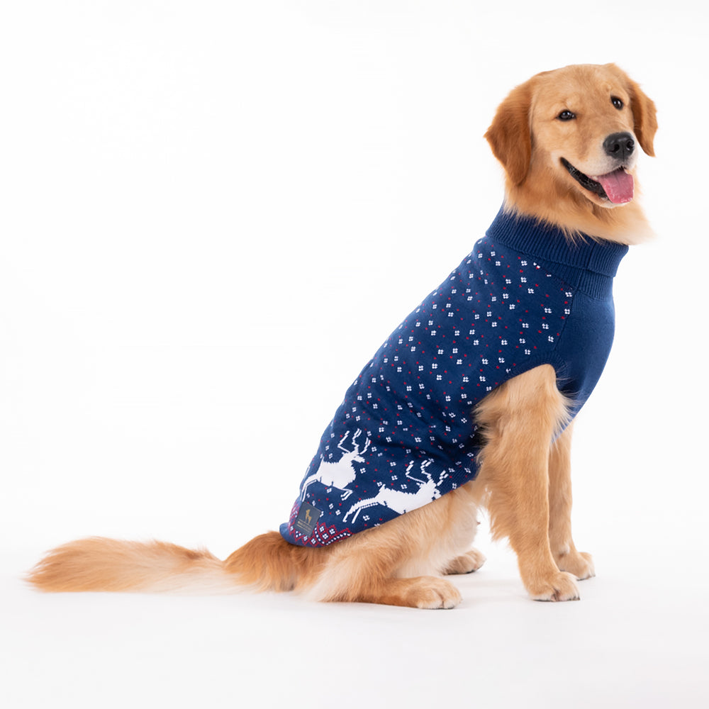 HUFT Winter Wonder Sweater - Blue - Heads Up For Tails