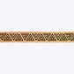HUFT XÂ©Marvel 2.0 Black Panther Printed Dog Collar - Yellow and Black - Heads Up For Tails