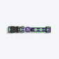 HUFT XÂ©Marvel 2.0 Hulk Printed Dog Collar - Purple and Green - Heads Up For Tails