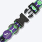 HUFT XÂ©Marvel 2.0 Hulk Printed Dog Collar - Purple and Green - Heads Up For Tails