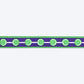 HUFT XÂ©Marvel 2.0 Hulk Printed Dog Collar - Purple and Green - Heads Up For Tails