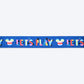 HUFT XÂ©Disney 2.0 Mickey Printed Dog Collar - Blue - Heads Up For Tails