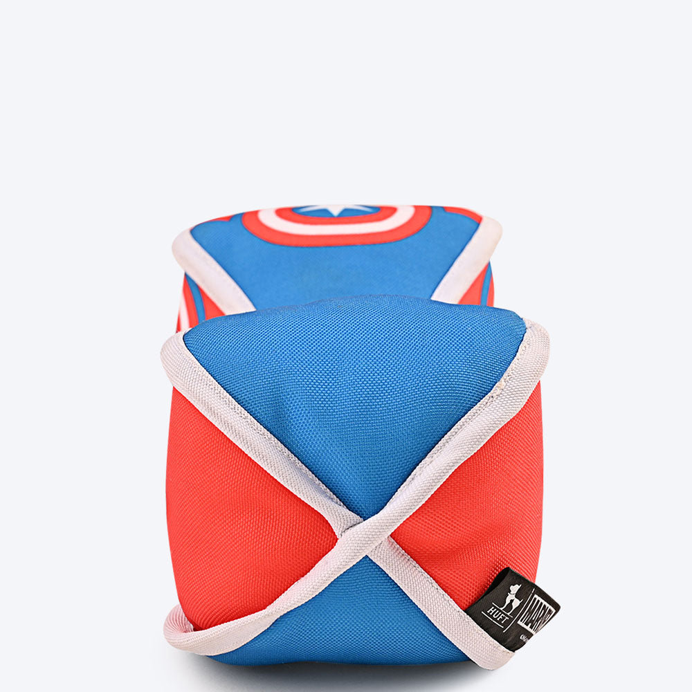 HUFT Xâ‚¬Å¡Â¬Ã…Â¡Â¬â€šÂ¬Â¦Â¡Â¬â‚¬Å¡Â¬Â¦Â¡Â©Marvel Captain America Fetch Dog Toy - Heads Up For Tails