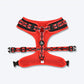 HUFT XÂ©Marvel 2.0 Avengers Printed Reversible Dog Harness (Black and Red) - Heads Up For Tails