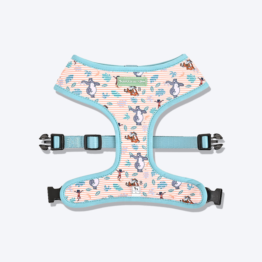 HUFT XÂ© Disney 2.0 Jungle Book Reversible Dog Harness - Green - Heads Up For Tails