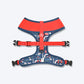 HUFT XÂ© Disney 2.0 Dalmatian Reversible Dog Harness (Red and Navy) - Heads Up For Tails
