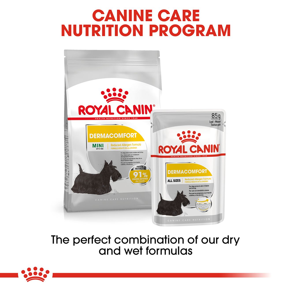 Royal Canin Derma Comfort Wet Dog Food (All Sizes) - 85 g - Heads Up For Tails