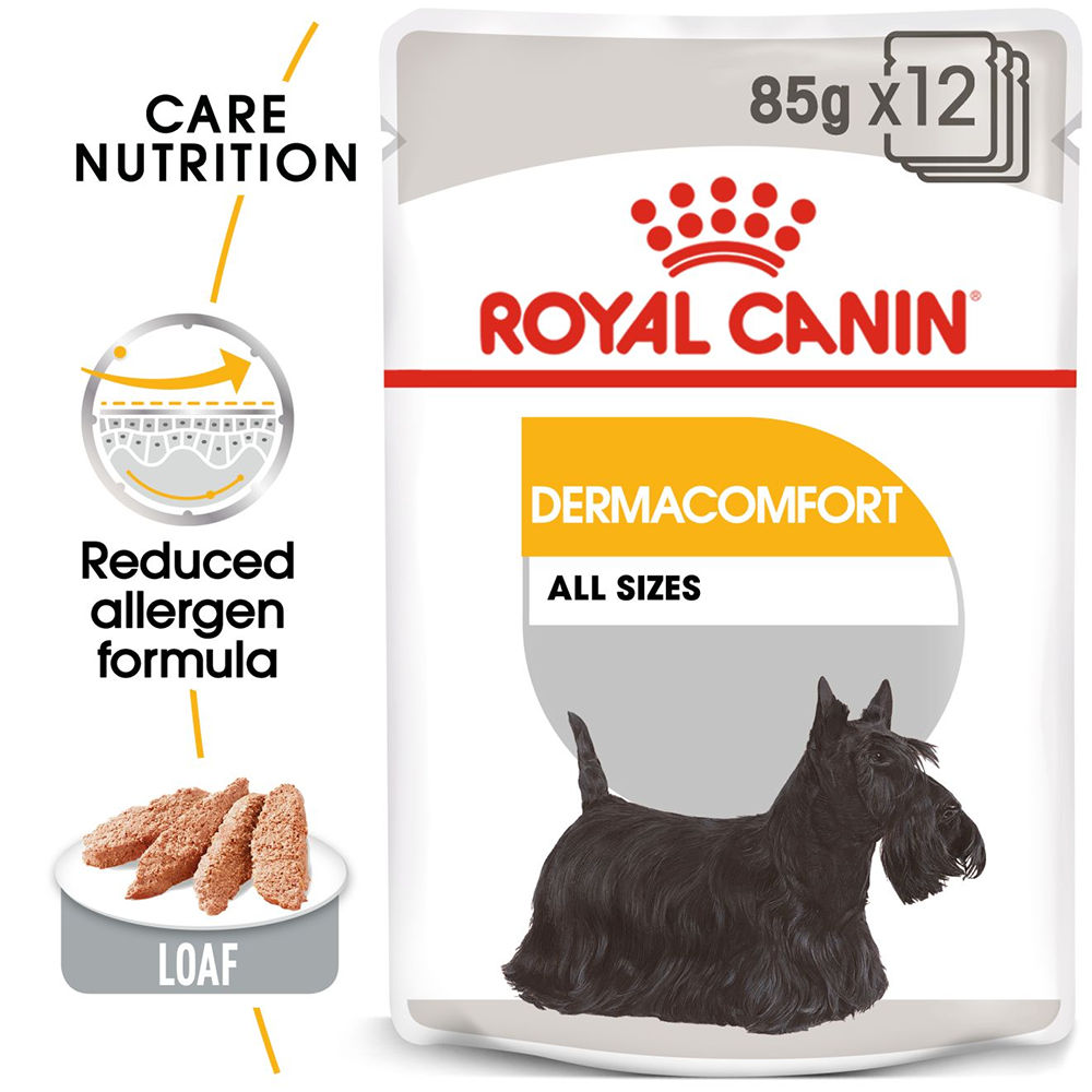 Royal Canin Derma Comfort Wet Dog Food (All Sizes) - 85 g - Heads Up For Tails
