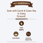 Bruno's Wild Essentials Duck with Carrot & Green Pea In Gravy Grain-Free Wet Food for Cat and Kitten - 170 g_02