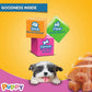 Pedigree Chicken Liver In Loaf With Vegetables Puppy Wet Food - 70 gm Packs - Heads Up For Tails