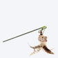 GiGwi Happy Indians Cat Toy - Bear Catwand (with Felt) - Heads Up For Tails