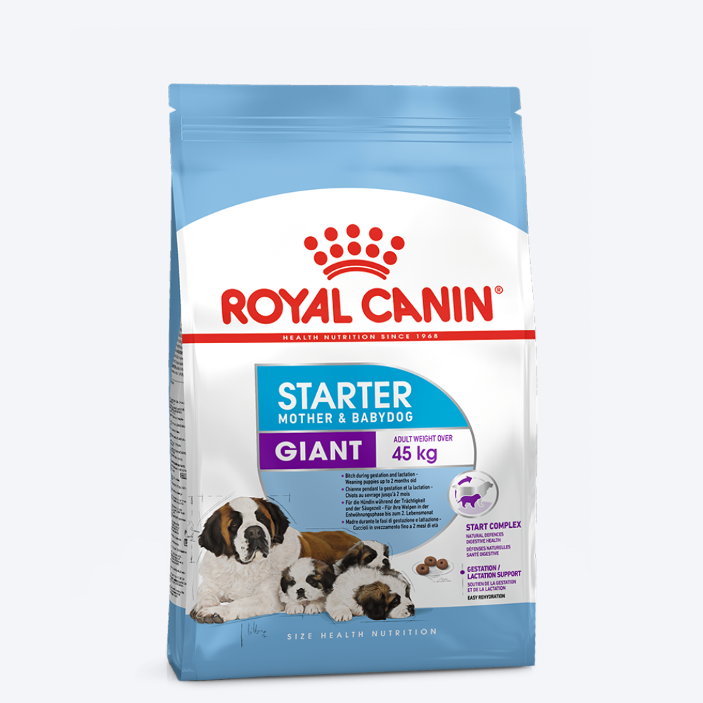 Royal Canin Giant Breed Starter Puppy Food - Heads Up For Tails