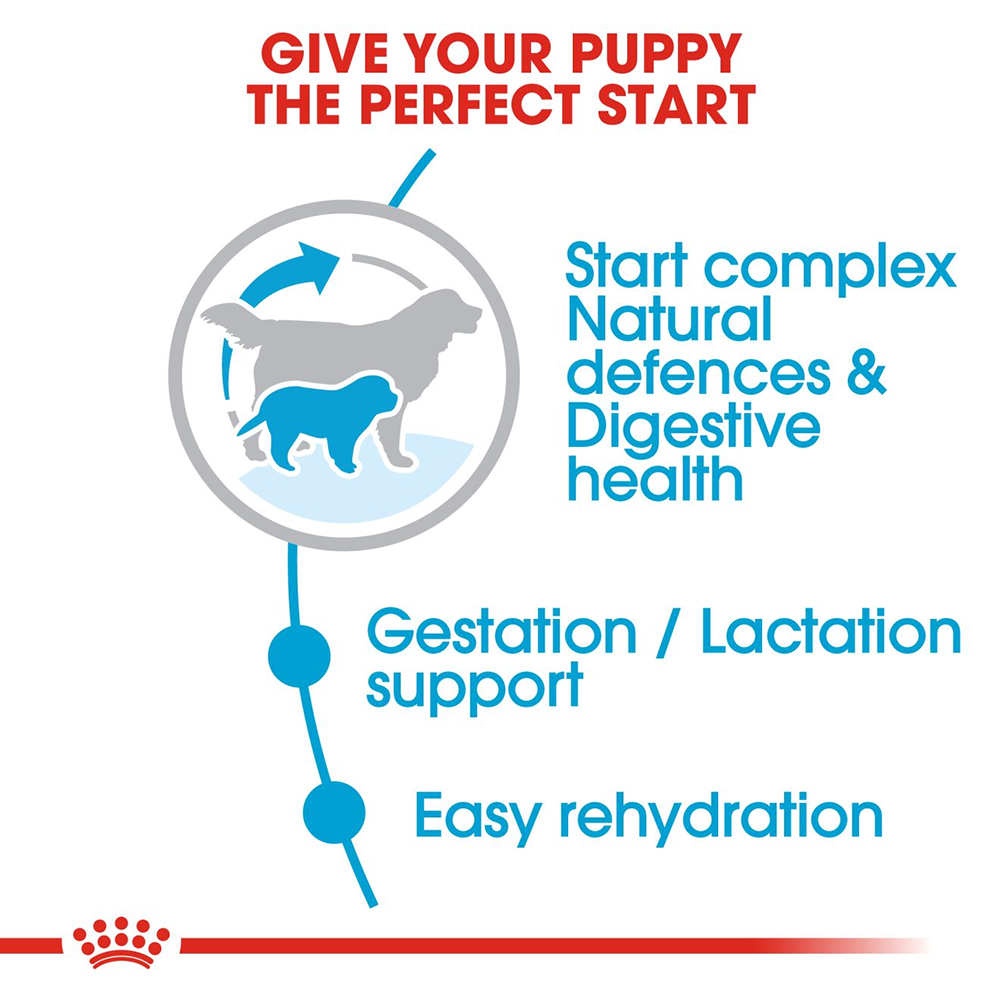 Royal Canin Giant Breed Starter Puppy Food - Heads Up For Tails