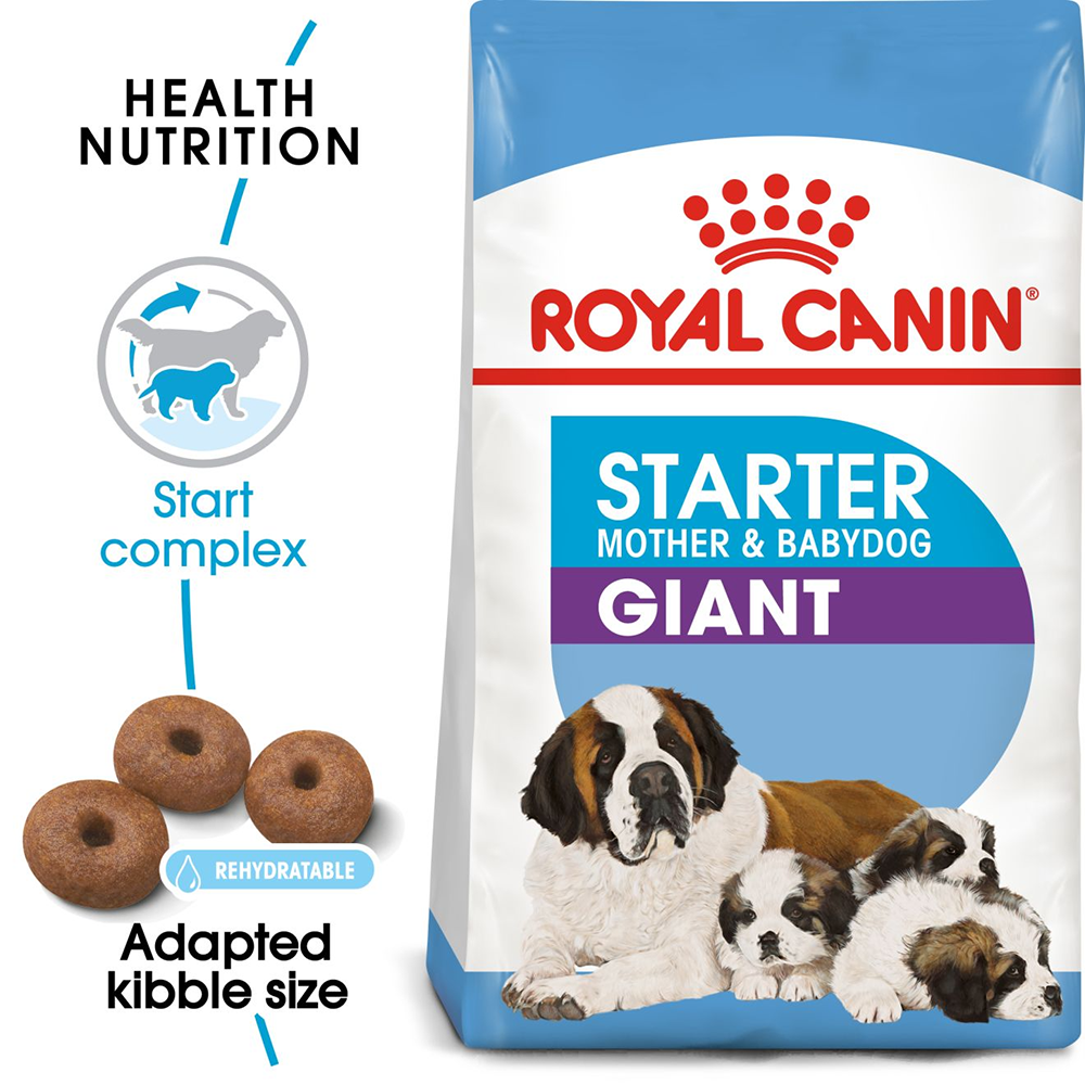 Royal Canin Giant Breed Starter Puppy Food - Heads Up For Tails
