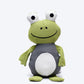 HUFT In the Jungle Frog Prince Dog Toy Made from Recycled Cotton - Heads Up For Tails
