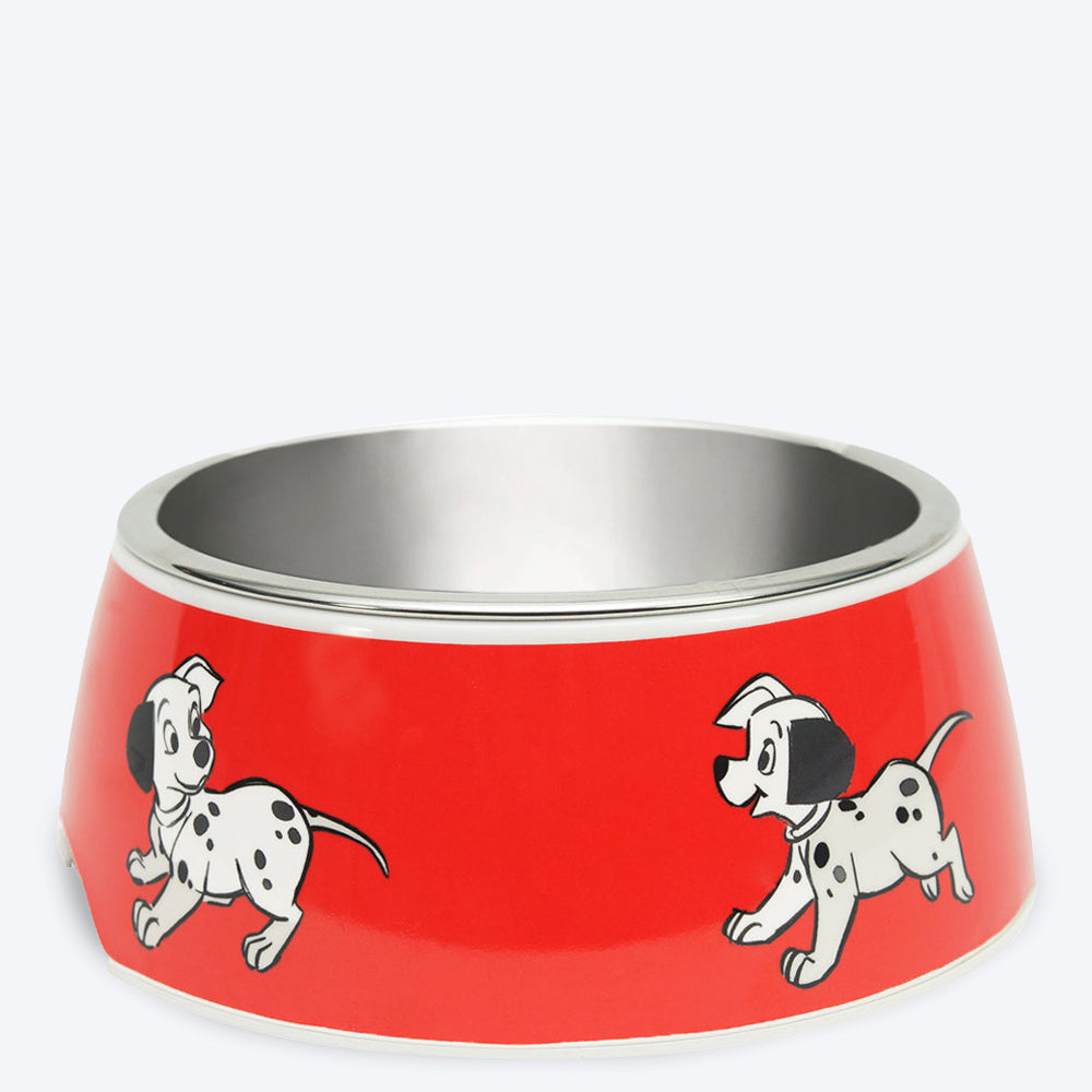 HUFT XÂ© Disney Dalmatians Dinner Dog Bowl - Heads Up For Tails