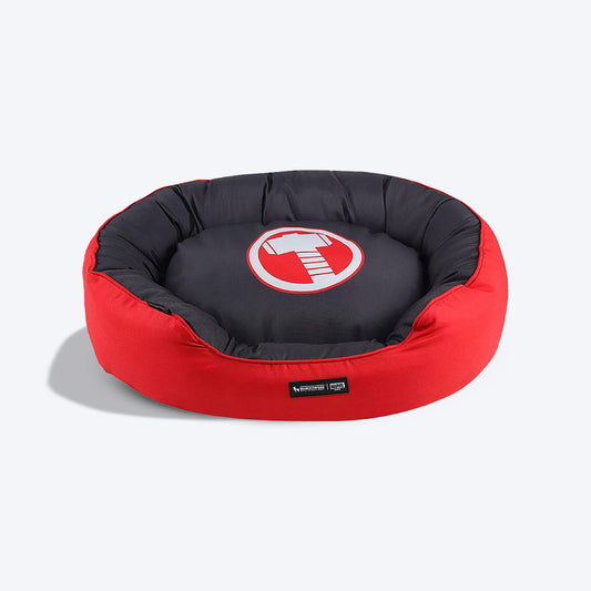 HUFT XÂ©Marvel Thor Oval Dog Bed - Heads Up For Tails