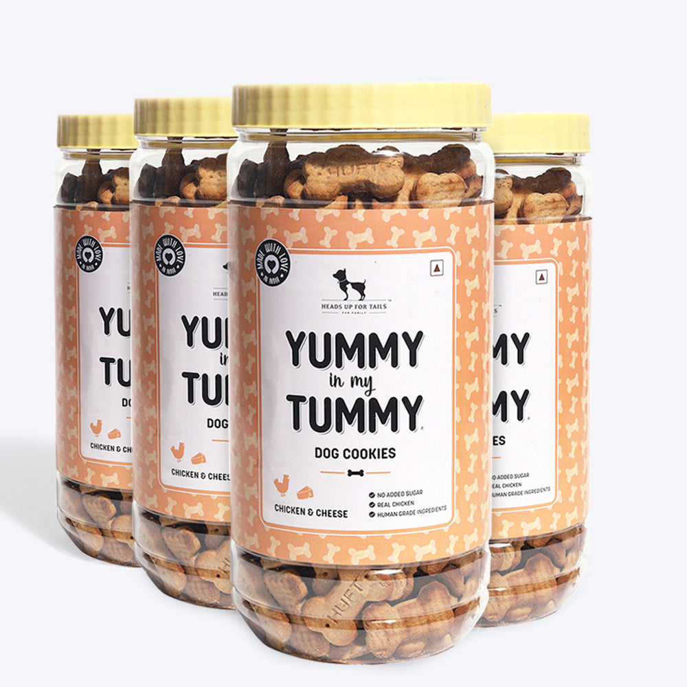 HUFT YIMT Chicken & Cheese Dog Biscuits - Heads Up For Tails