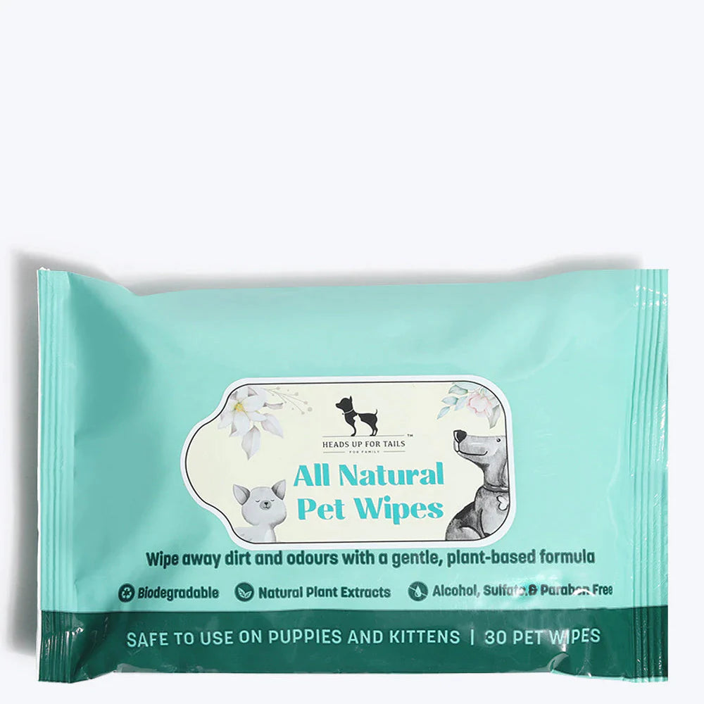 HUFT Hygiene Essentials Combo Pack For Dogs - Pet Wipes, Perfume For Dogs & Lint Roller - Heads Up For Tails