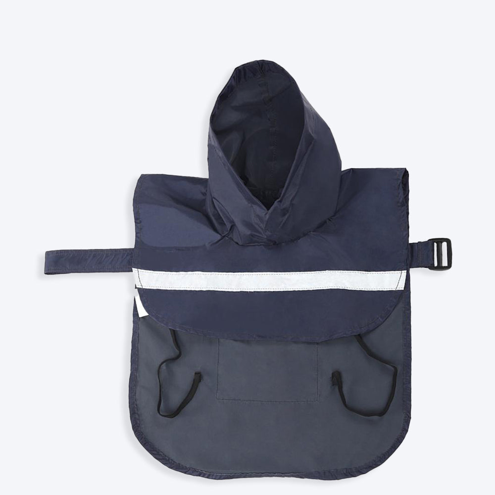 HUFT Blue Raincoat for Dogs - Heads Up For Tails