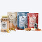 HUFT Meatz Up! Dog Treat Combo - Pack of 4 - Heads Up For Tails