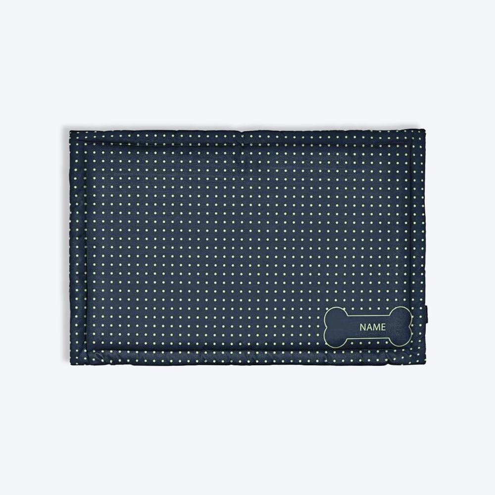 HUFT On The Dot Personalised Dog & Cat Mat - Heads Up For Tails