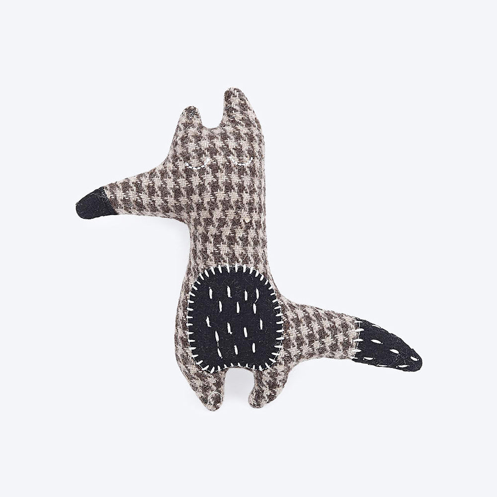 HUFT Paws for Earth Animal Dog Plush Toy - Fox - 22 cm - Heads Up For Tails