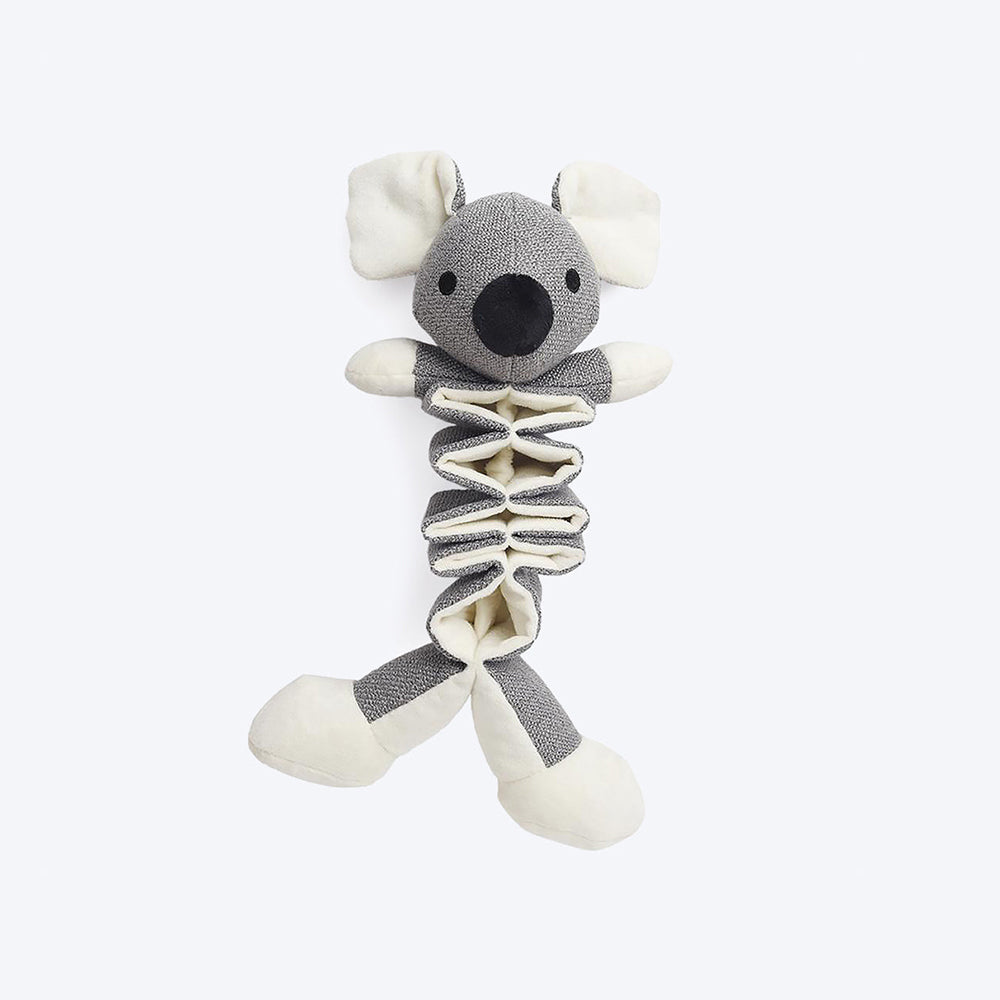 HUFT Play Everyday Dog Plush Toy - Crinkly Koala - Heads Up For Tails