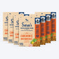 HUFT Sara's Wholesome Food - Classic Chicken And Brown Rice Dog Wet Food (300gm Pack) - Heads Up For Tails