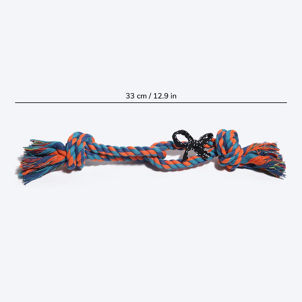 HUFT Rope Toy, Chew Toy and Cuddle Dog Toy (Set of 3) - Heads Up For Tails