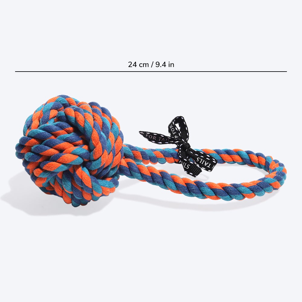 HUFT Tug Rope Toy, Chew Toy and Cuddle Dog Toy (Set of 3) - Heads Up For Tails