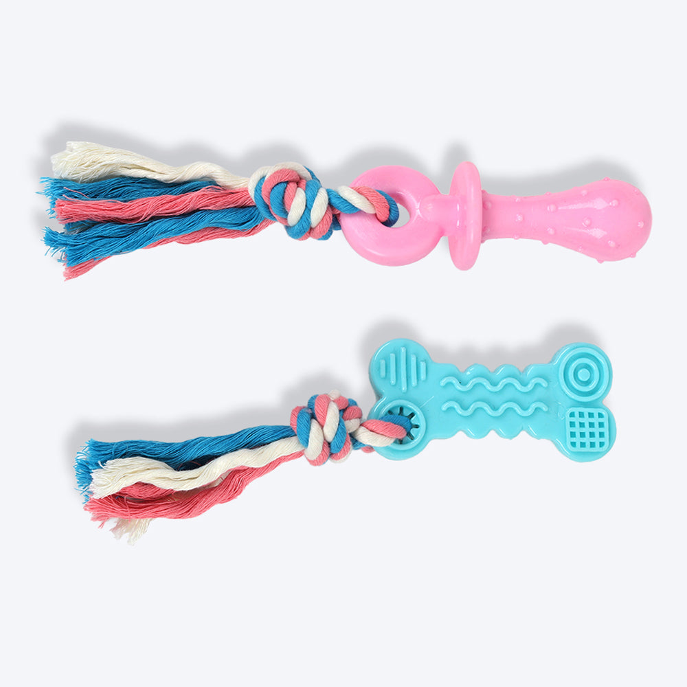 HUFT Teethers Leisure Play Dog Toy - Heads Up For Tails