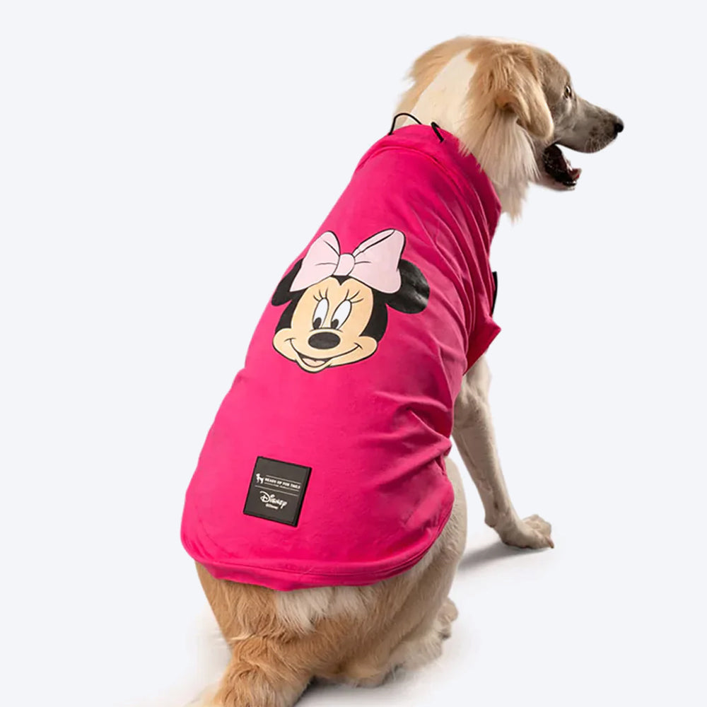 HUFT XÂ©Disney Minnie Pink Dog T-Shirt - Heads Up For Tails