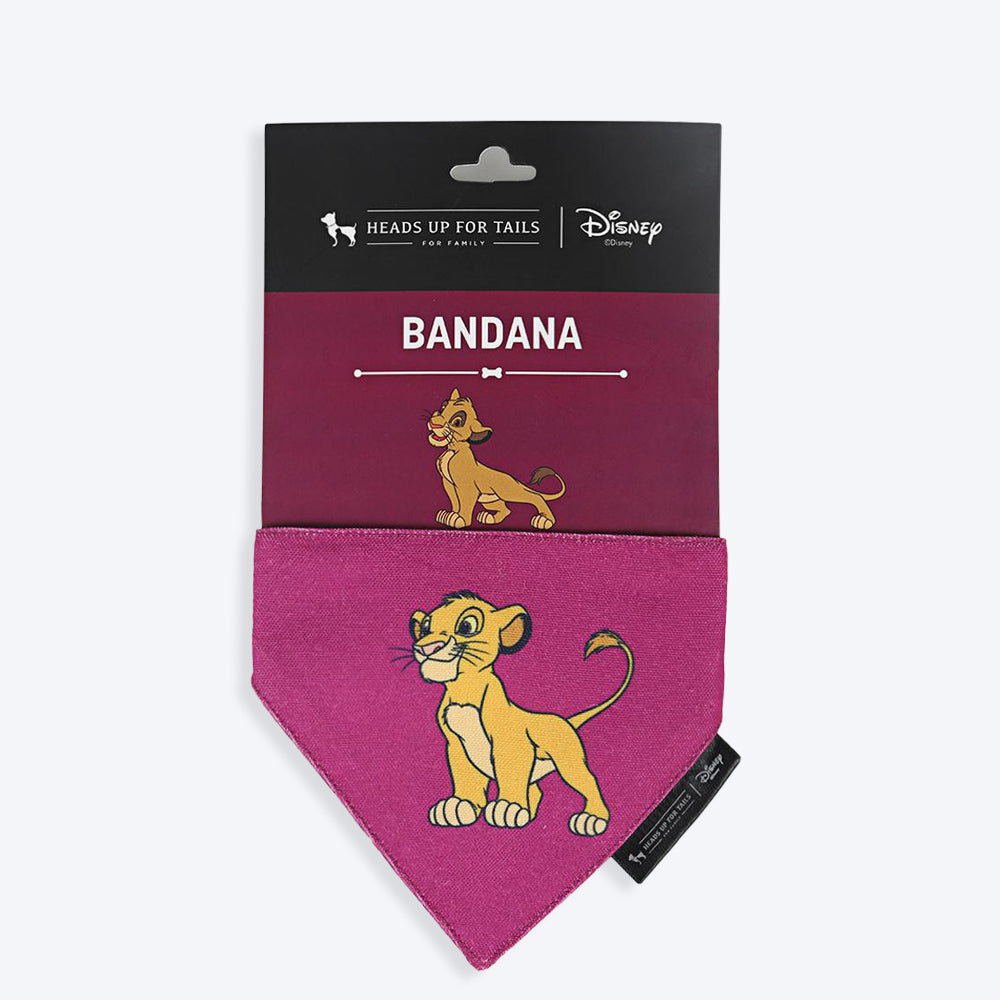 HUFT XÂ©Disney Simba Dog Bandana - Heads Up For Tails