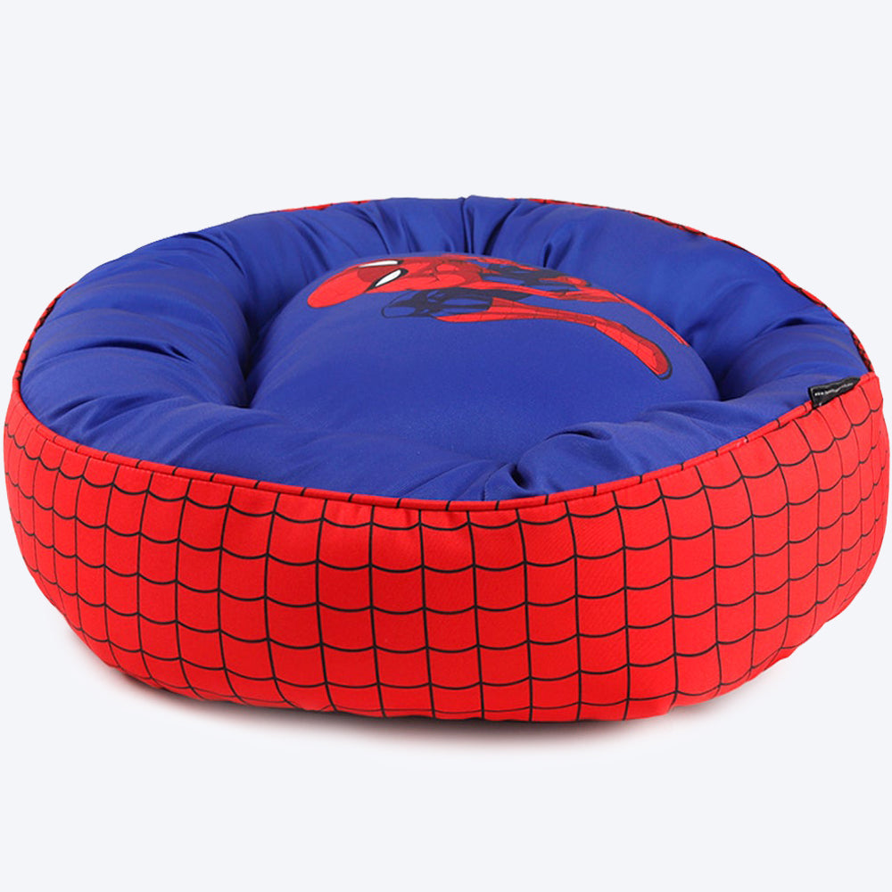 HUFT XÂ©Marvel Spider-Man Oval Dog Bed - Heads Up For Tails