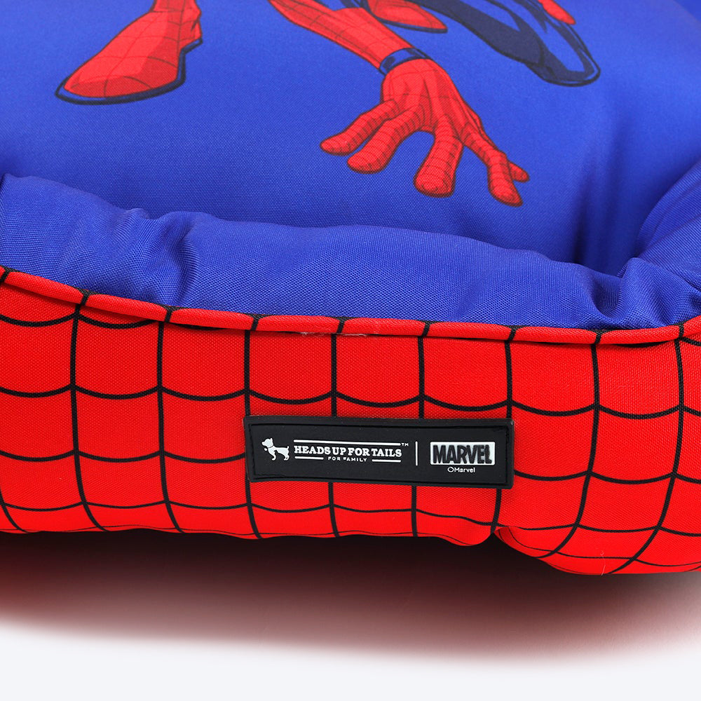HUFT XÂ©Marvel Spider-Man Oval Dog Bed - Heads Up For Tails