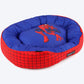HUFT XÂ©Marvel Spider-Man Oval Dog Bed - Heads Up For Tails