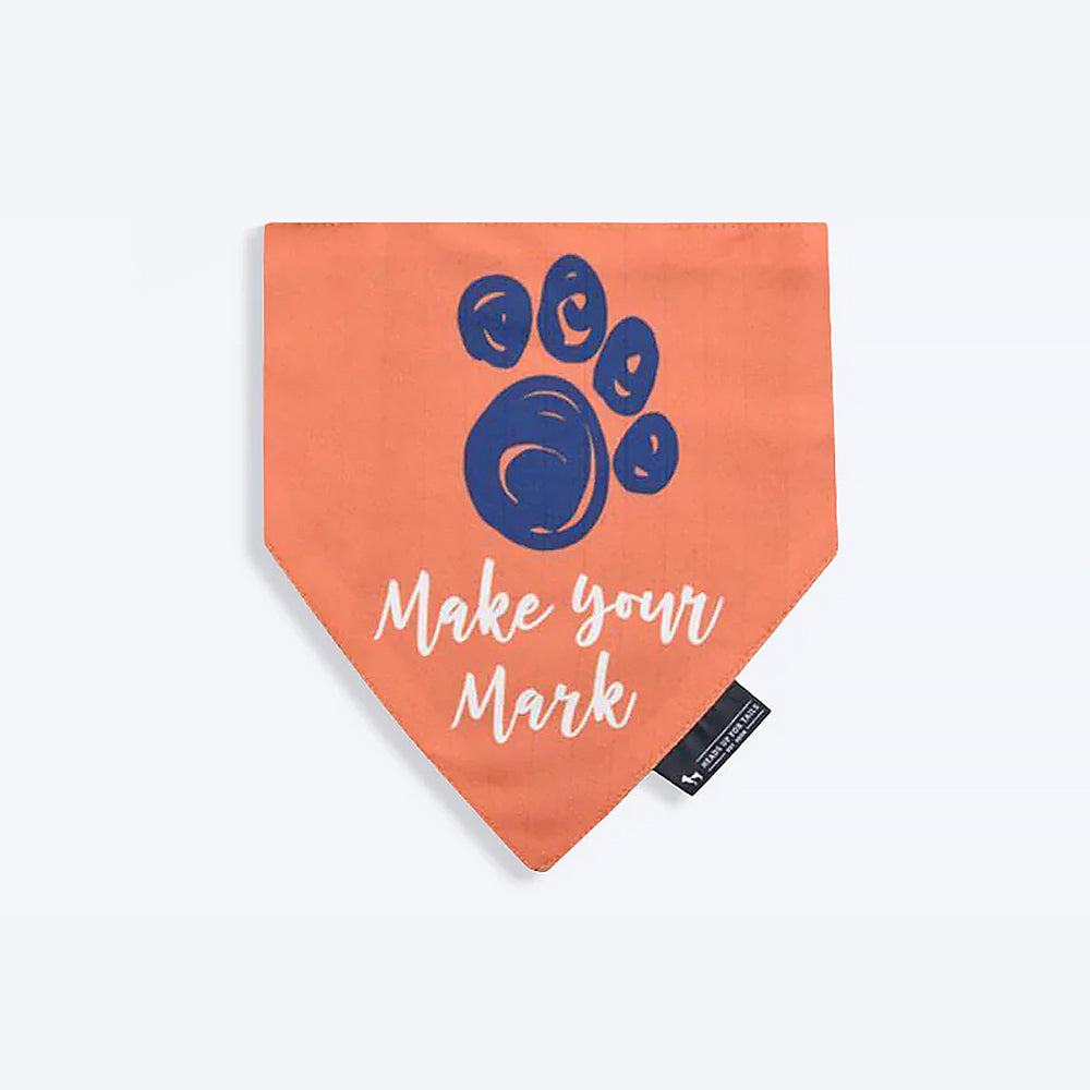 HUFT Make Your Mark Dog Bandana - Heads Up For Tails