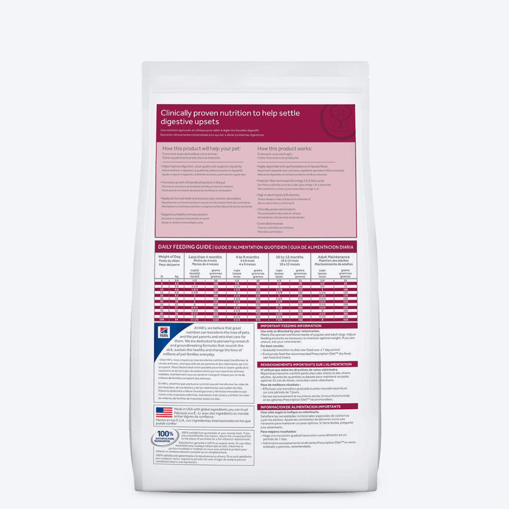 Hill's Prescription Diet i/d Canine Dry Dog Food- Digestive Care/GI Restore - Heads Up For Tails