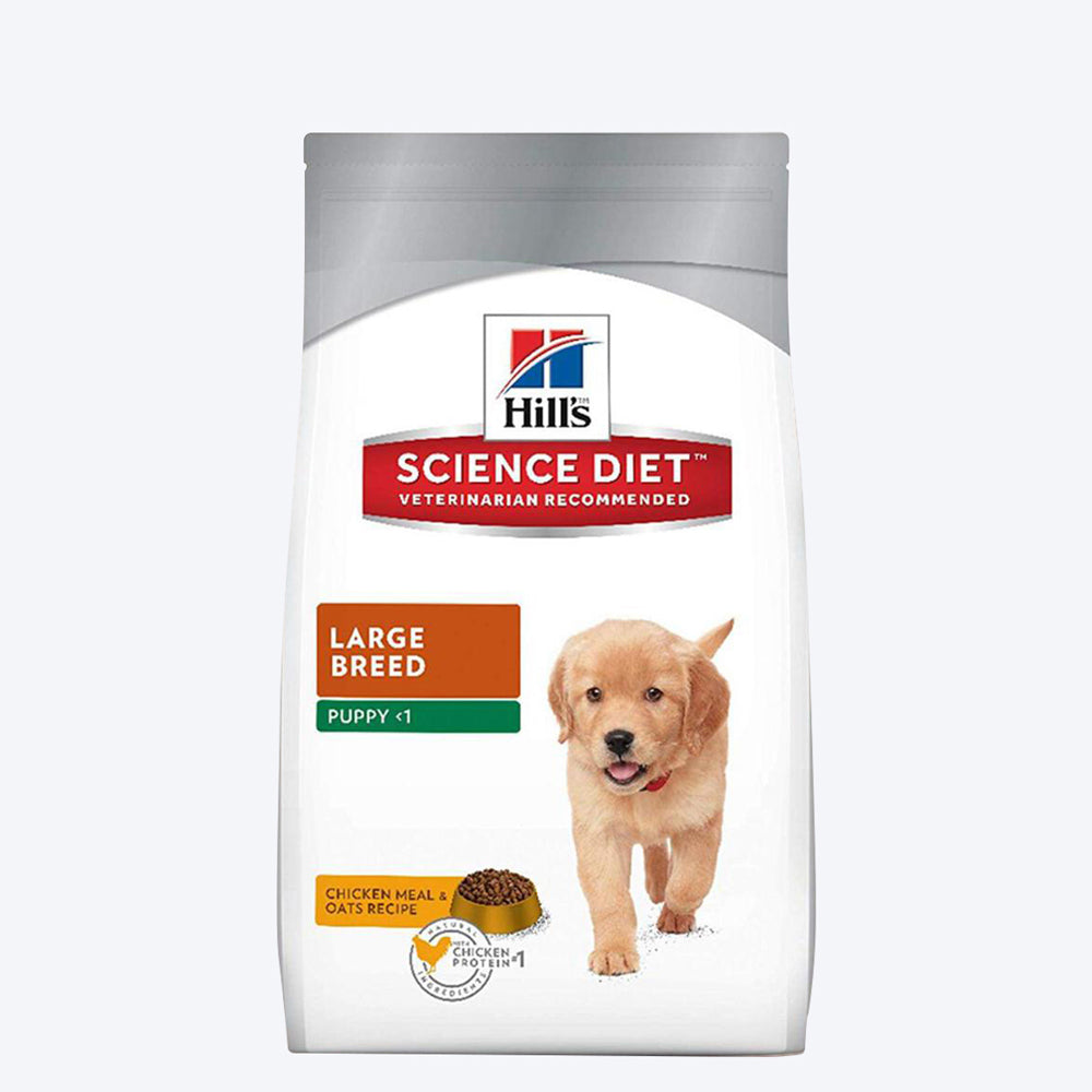 Hill's Science Diet Puppy Large Breed Dry Dog Food - Chicken Meal & Oats1