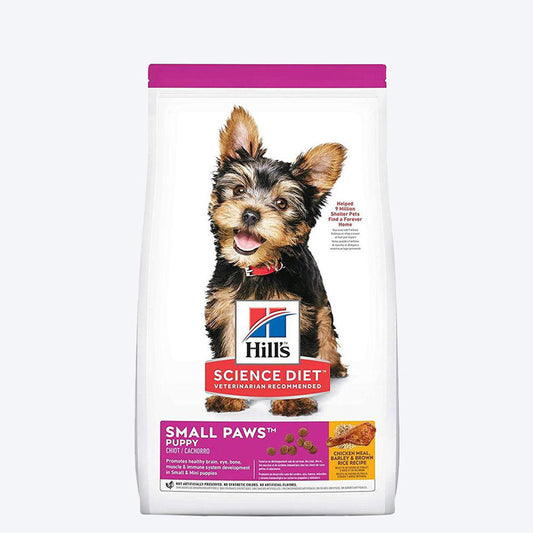 Hill's Science Diet Puppy Small Paws Dog Food - Chicken Meal, Barley & Brown Rice Recipe - 1.5 kg-1