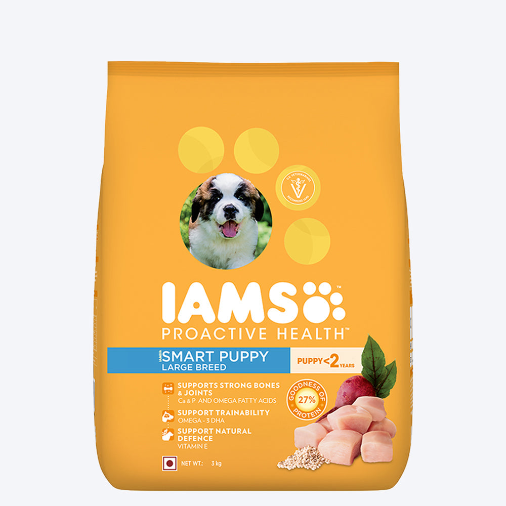 IAMS Proactive Health Smart Large Breed Dry Puppy Food (Below 2 Years)-1