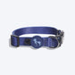 HUFT Classic Nylon Dog Collar - Navy (Can be Personalised) - Heads Up For Tails