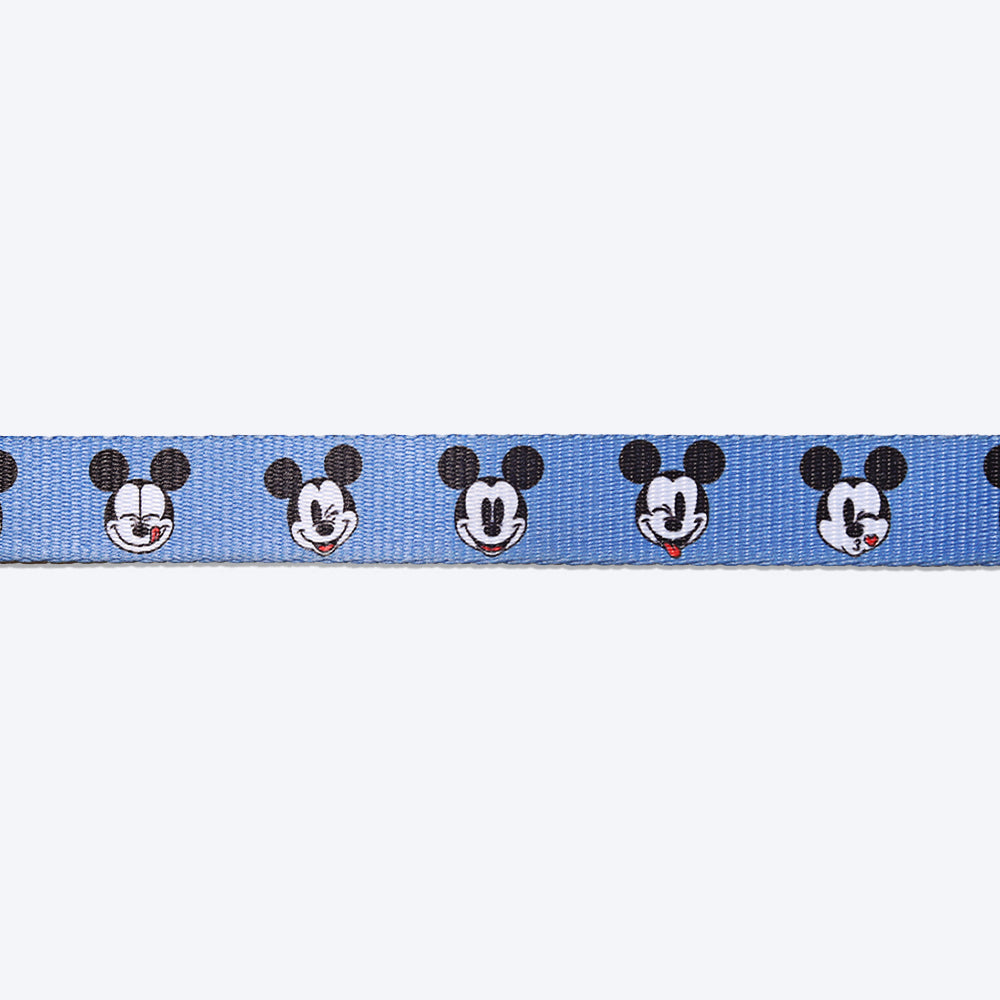 HUFT XÂ©Disney Mickey Dog Collar - Sky Blue - Heads Up For Tails