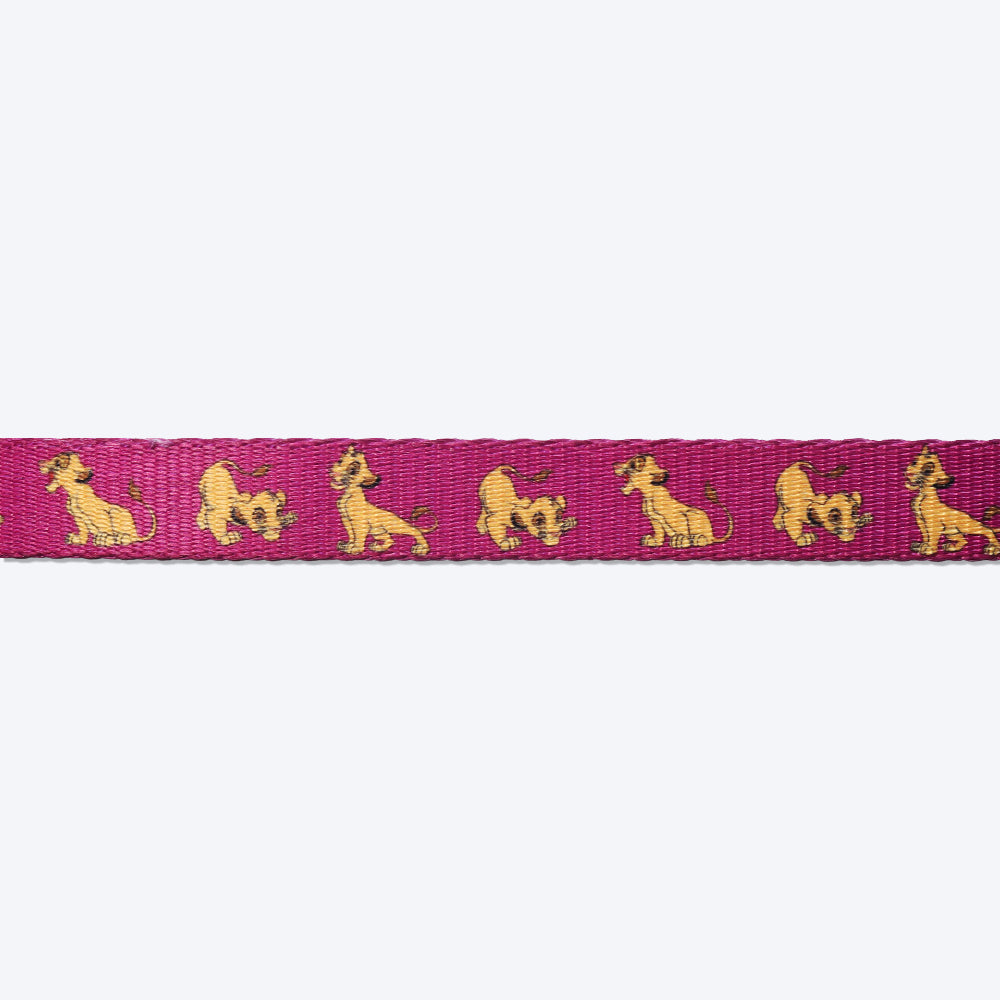 HUFT XÂ©Disney Simba Dog Collar - Purple - Heads Up For Tails