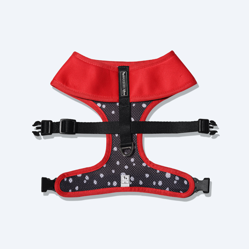 HUFT XÂ© Disney Dalmatians Reversible Dog Harness - Red - Heads Up For Tails