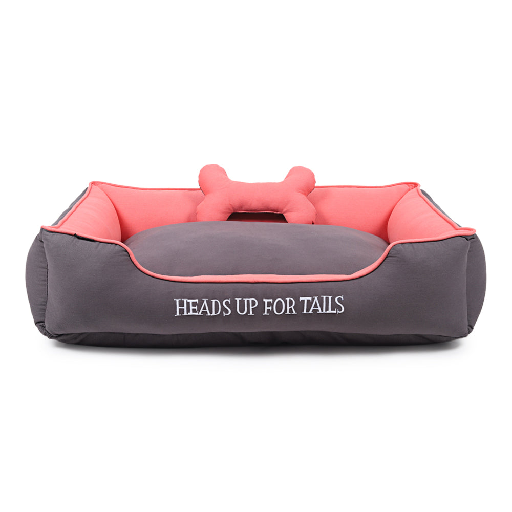 HUFT Cotton Candy Lounger Dog Bed - Heads Up For Tails