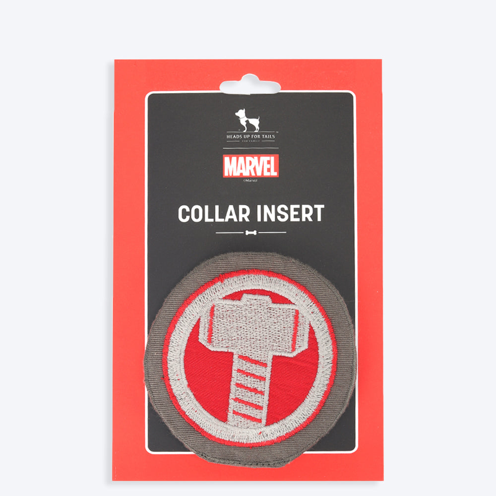 HUFT XÂ©Marvel Thor Collar Insert For Dogs - Grey - Heads Up For Tails